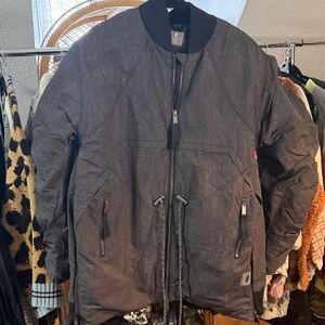 FP Movement by Free People Charcoal Bomber Jacket